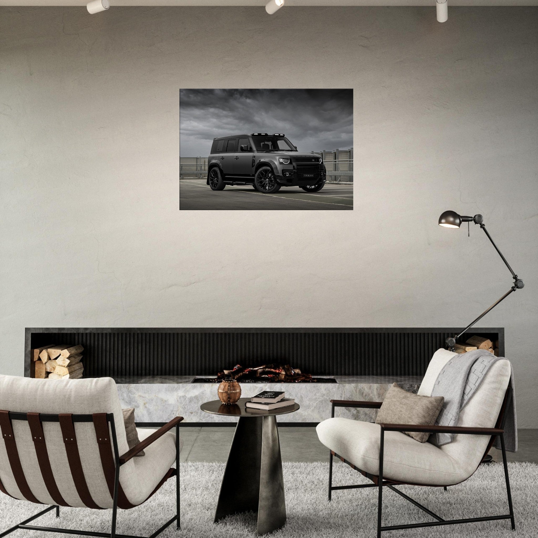 Premium Canvas Print - Urban Defender V8 Widetrack