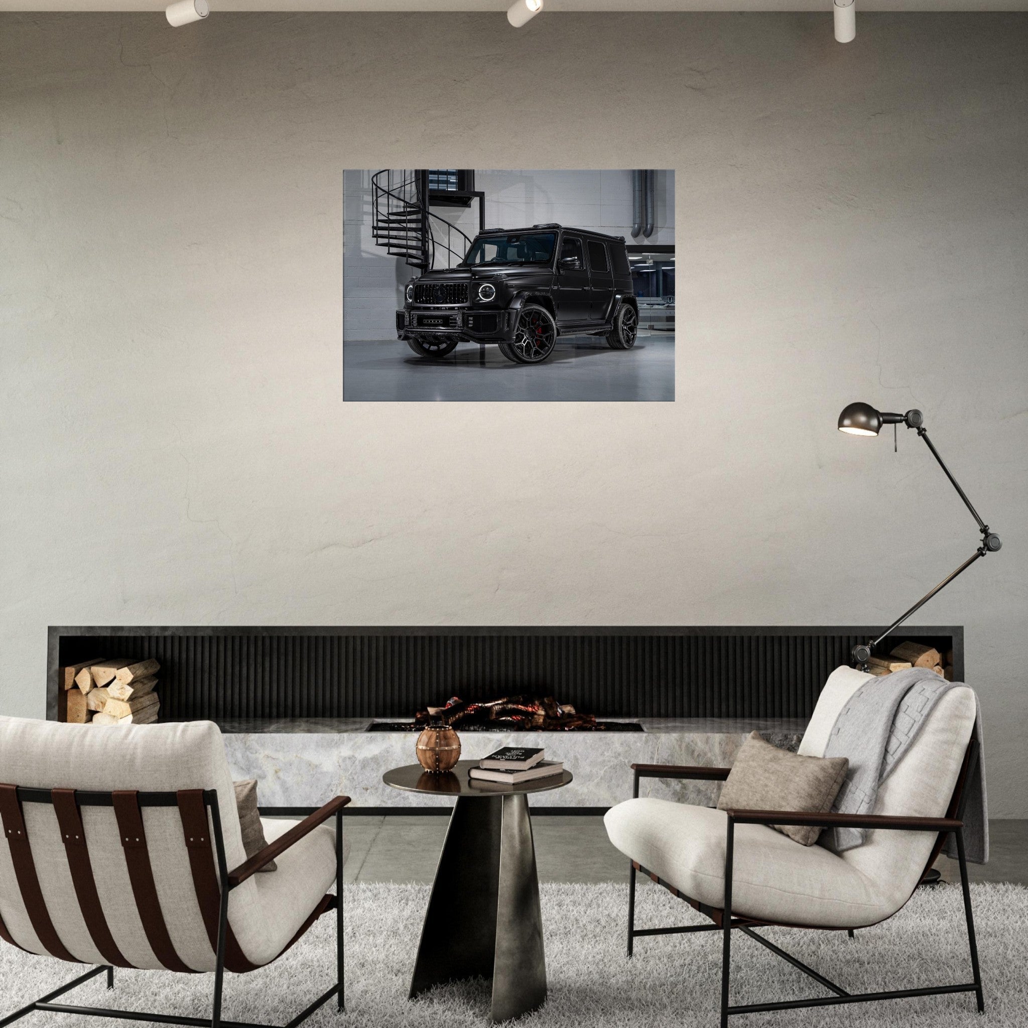 Premium Canvas - Urban Forged Carbon G63