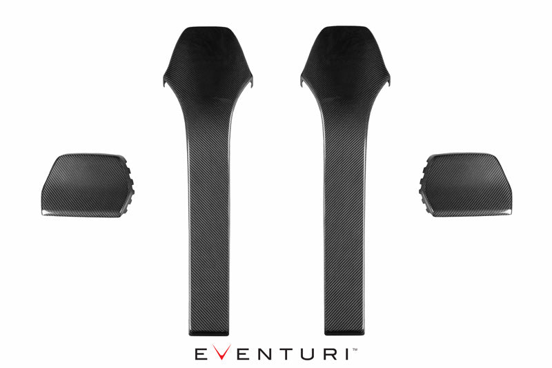 Eventuri BMW F8X M3/M4 Black Carbon Seat Back Covers