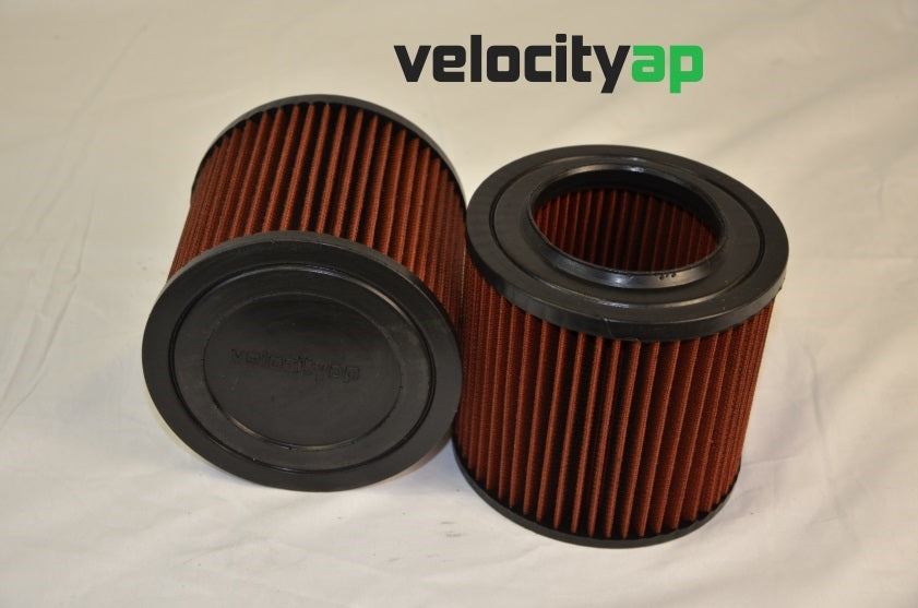 Velocity AP Aston Martin V8V, DB9, DBS, Virage, Vanquish, V12V Performance Air Filters (PAIR)