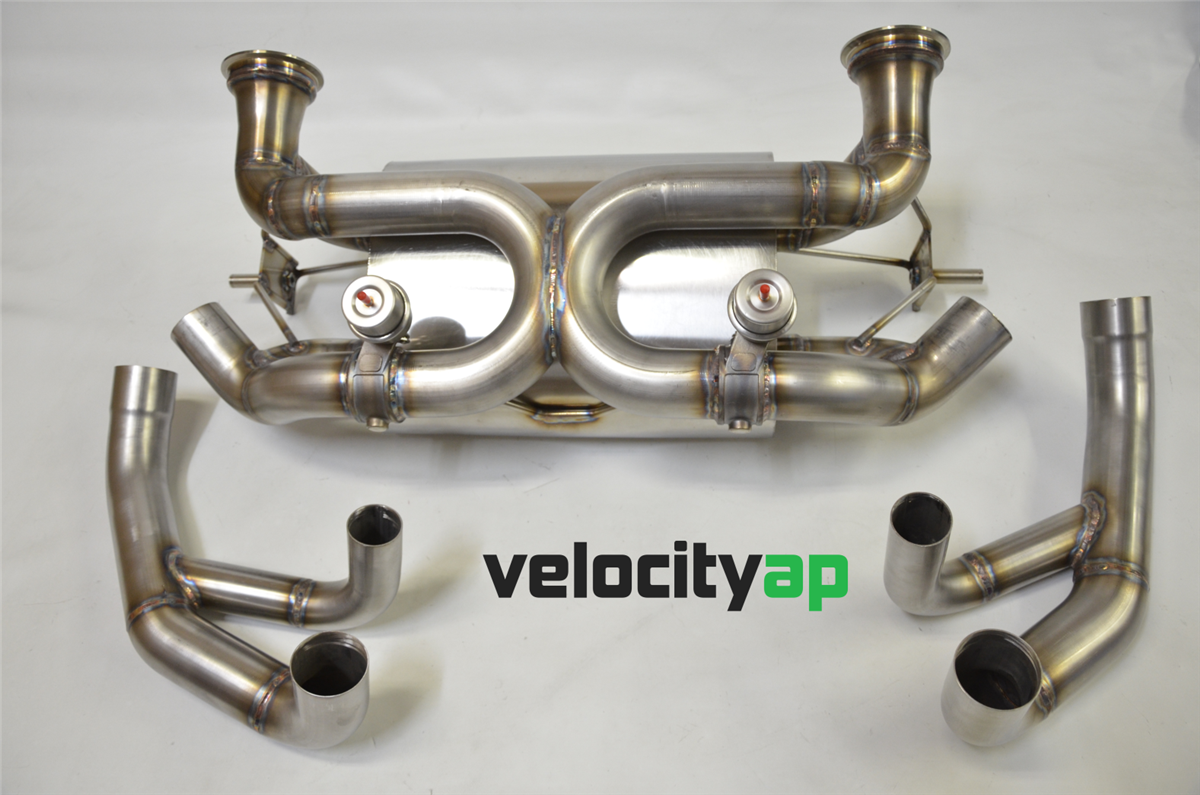 Velocity AP Audi R8 Gen 2 Valvetronic Stainless Steel Exhaust