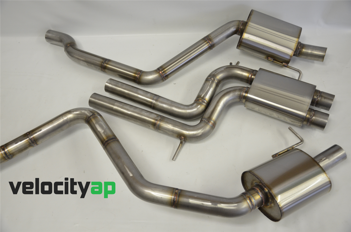 Velocity AP Audi RS5 Stainless Steel Rear Exhaust 'SuperSport' Sound Level