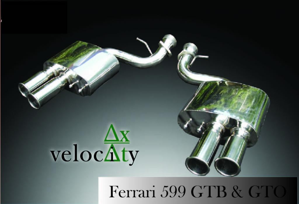 Velocity AP Ferrari 599 Performance Exhaust 'Sports' Sound Level