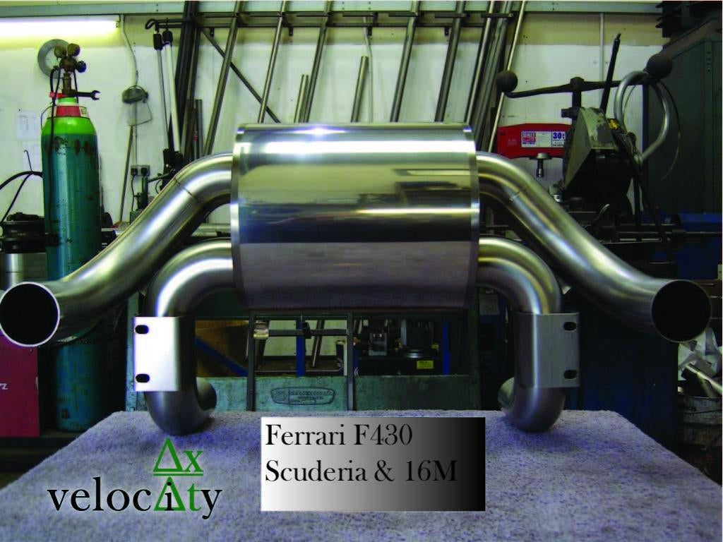 Velocity AP Ferrari Scuderia Performance Exhaust 'Supersports' Sound Level