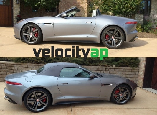 Velocity AP Jaguar F-Type V8S & V6 Progressive Rate Lowering Springs