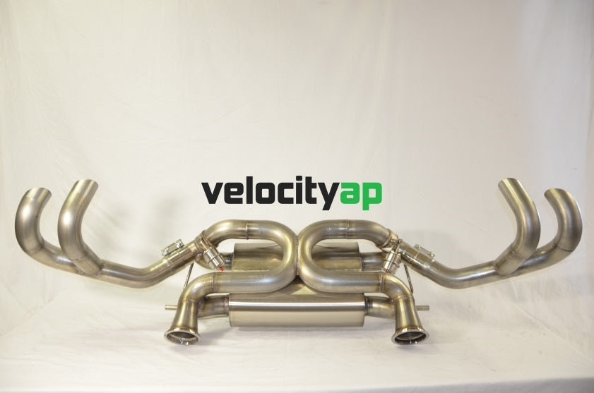 Velocity AP Lamborghini Huracan LP610 & LP580 Valvetronic Stainless Steel Exhaust