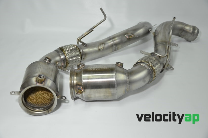 Velocity AP McLaren 300 Cell Euro 6 Ultra-High Temp Sport Catalyst Pipes