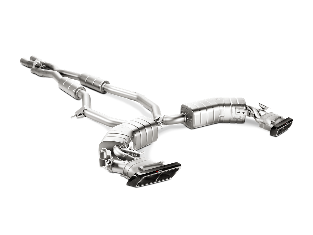 Akrapovic Evolution Link Pipe Set (Titanium) For Mercedes-AMG S 63 Coupe (C217) 2015