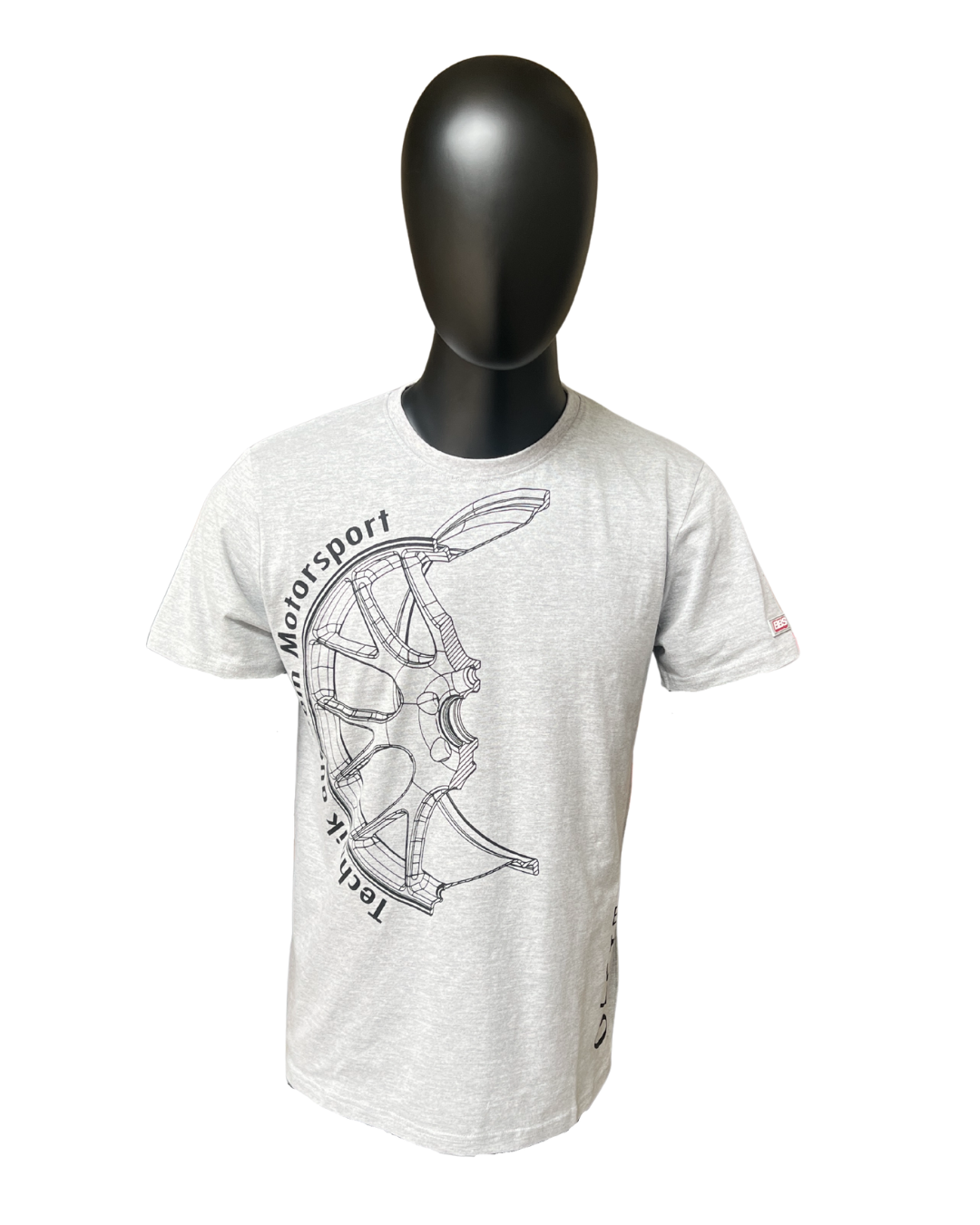 BBS Mens Technodraw T-Shirt - Grey