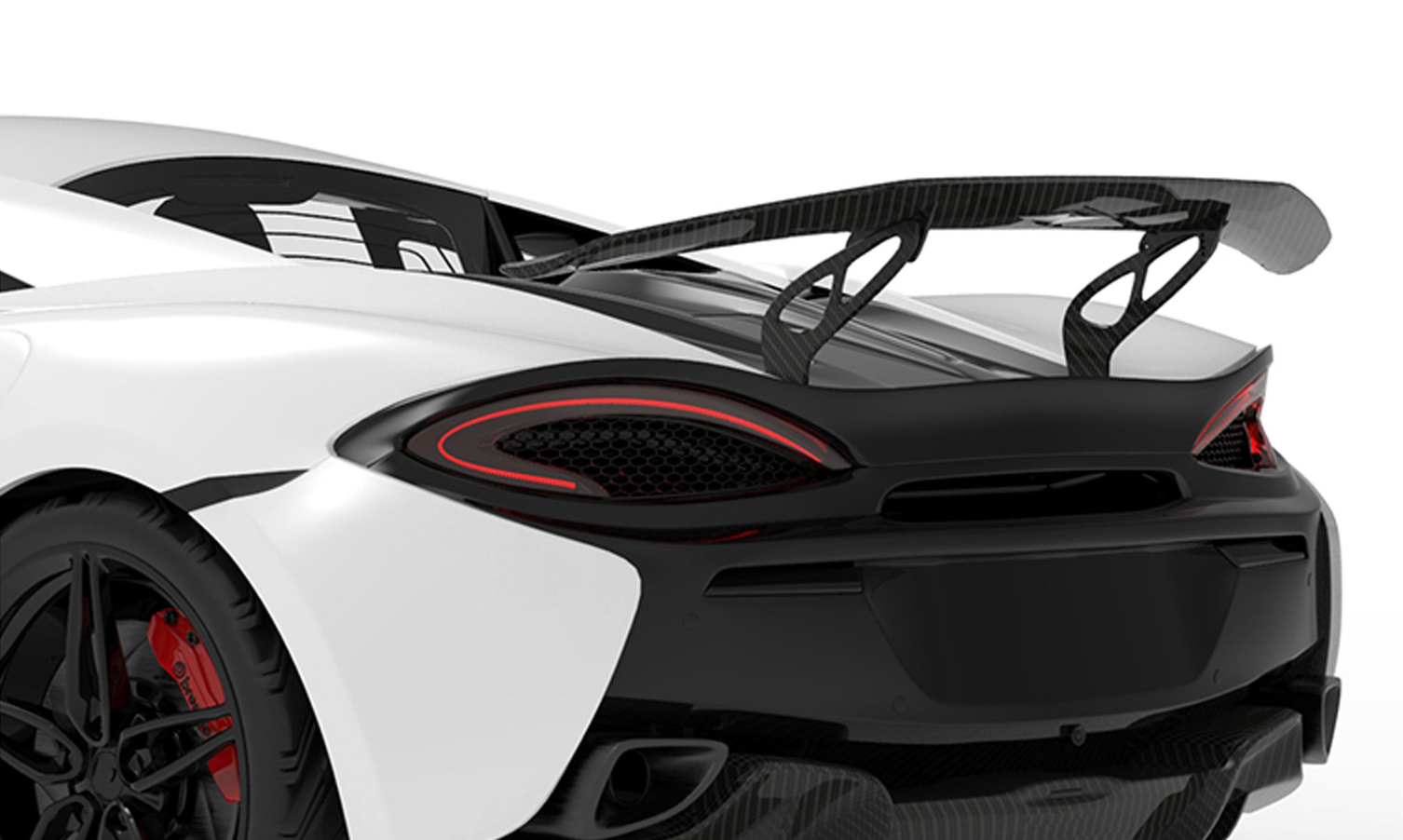 1016 Industries McLaren 570S Rear Wing V2 570S