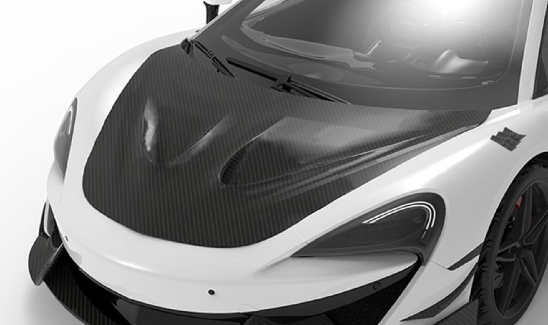 1016 Industries McLaren 600LT Race Hood