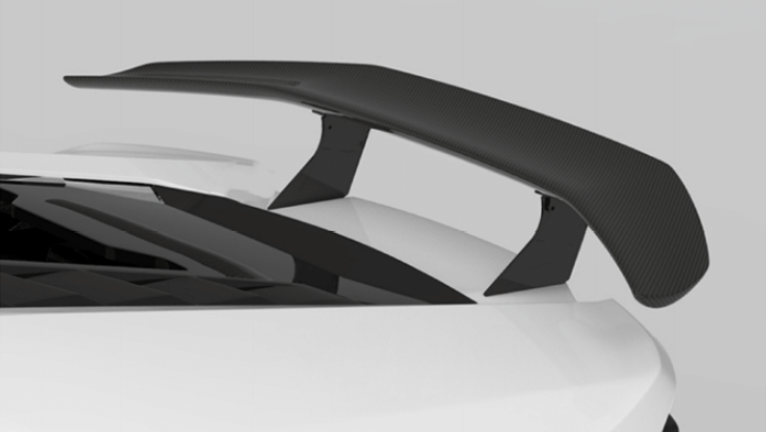 1016 Industries Lamborghini Huracan LP610 Renato V2 Rear Wing, Stands