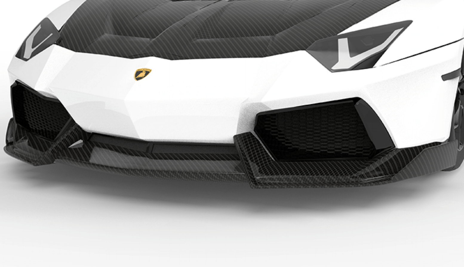 1016 Industries Lamborghini Aventador LP700 Front Aero Lip