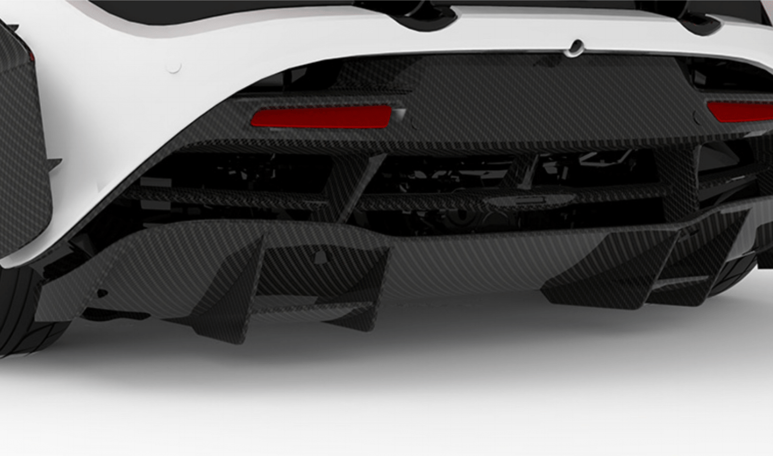 1016 Industries McLaren 720S Rear Diffuser