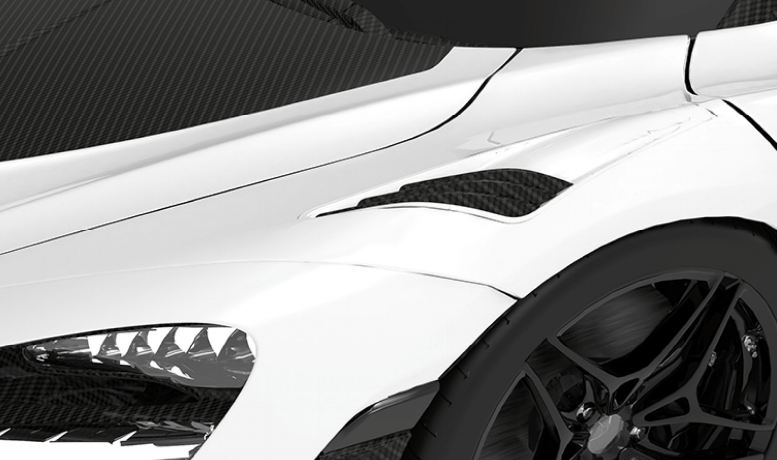 1016 Industries McLaren 720S Fender Set