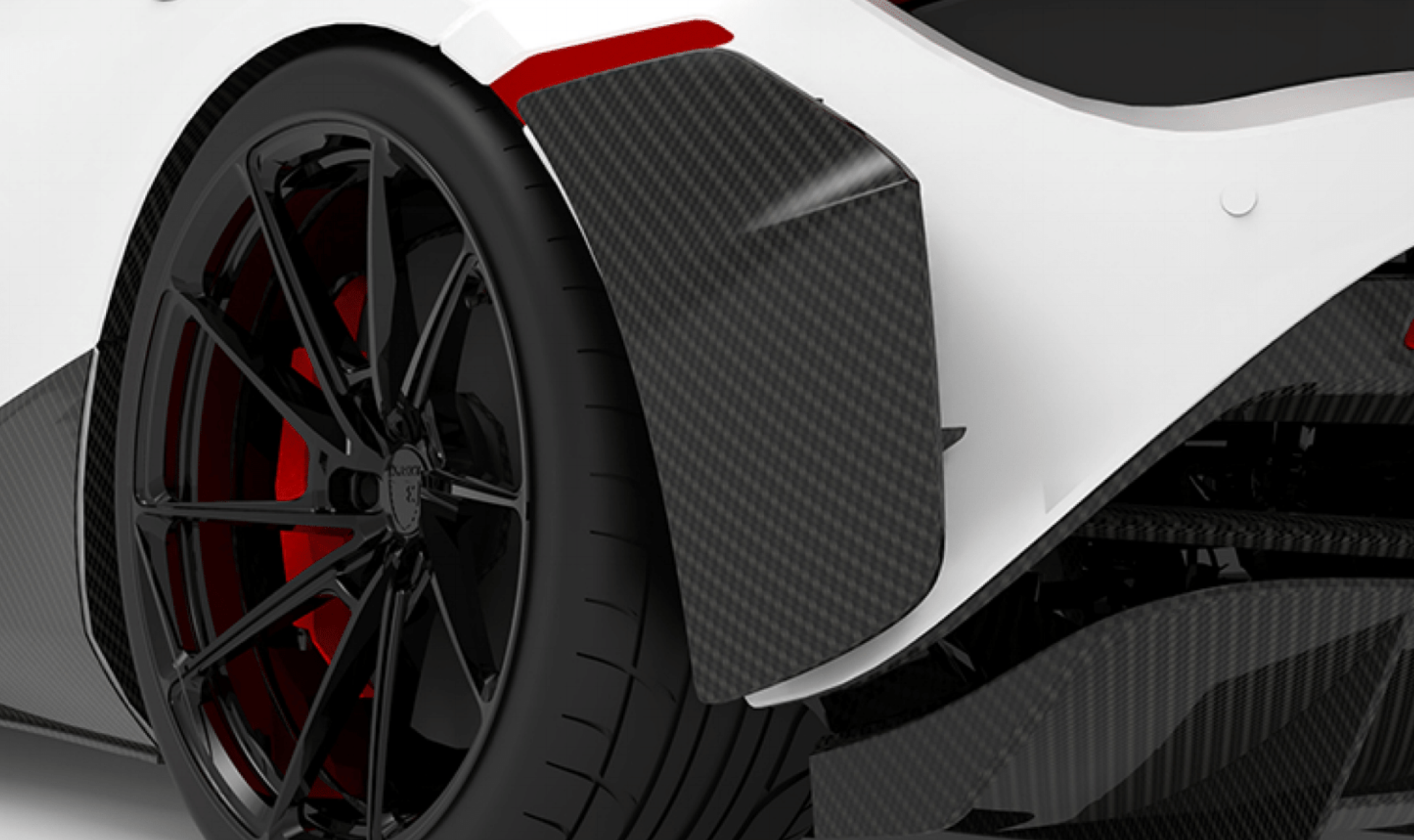 1016 Industries McLaren 720S Rear Bumper Flaps