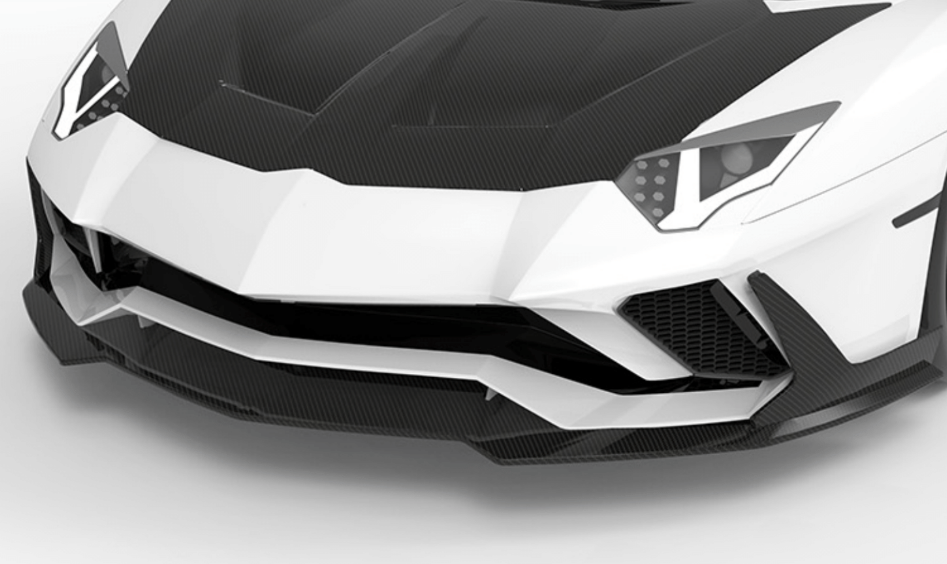 1016 Industries Lamborghini Aventador LP740 Front Aero Lip