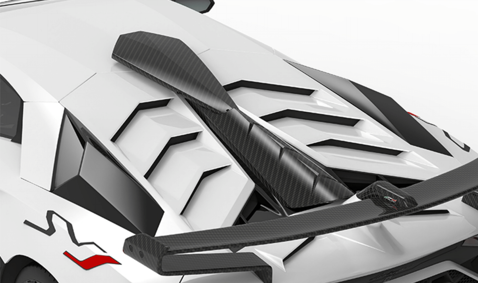 1016 Industries Lamborghini Aventador LP760 SVJ Roof Scoop