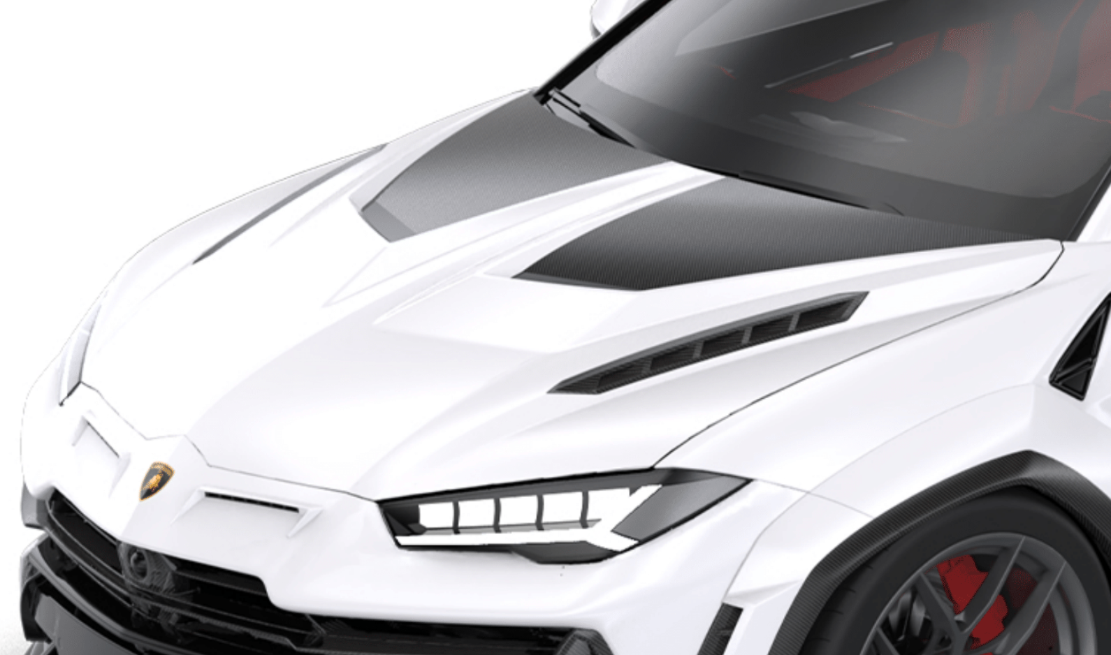 1016 Industries Lamborghini Urus S/Performante Race Hood - Version 2.0