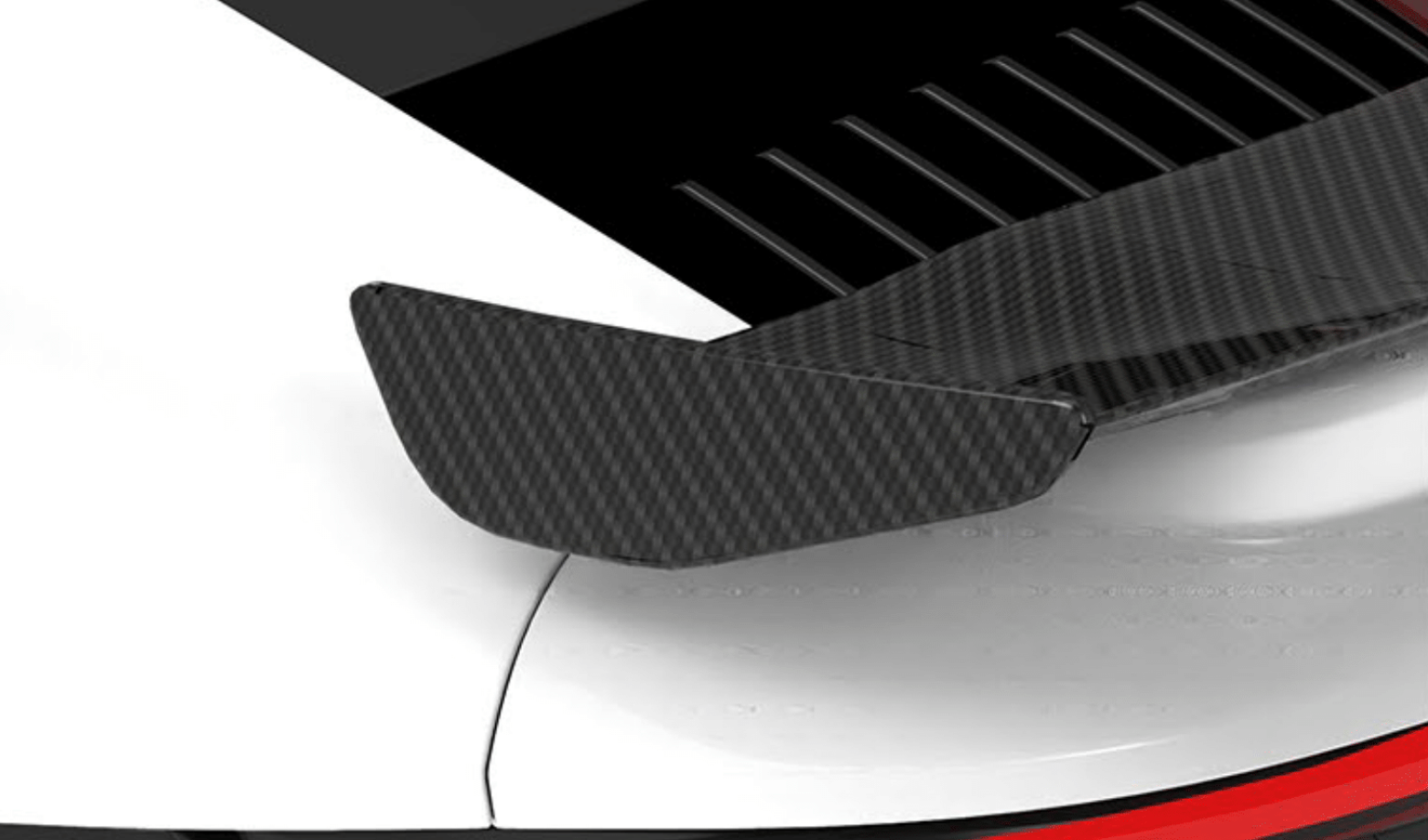 1016 Industries Porsche 992 Turbo S Non Aero Coupe Wing Tips