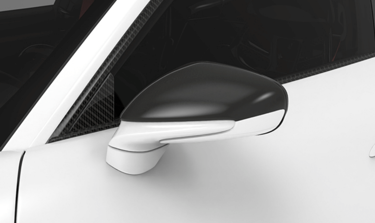 1016 Industries Porsche 992 Turbo S Mirror Caps