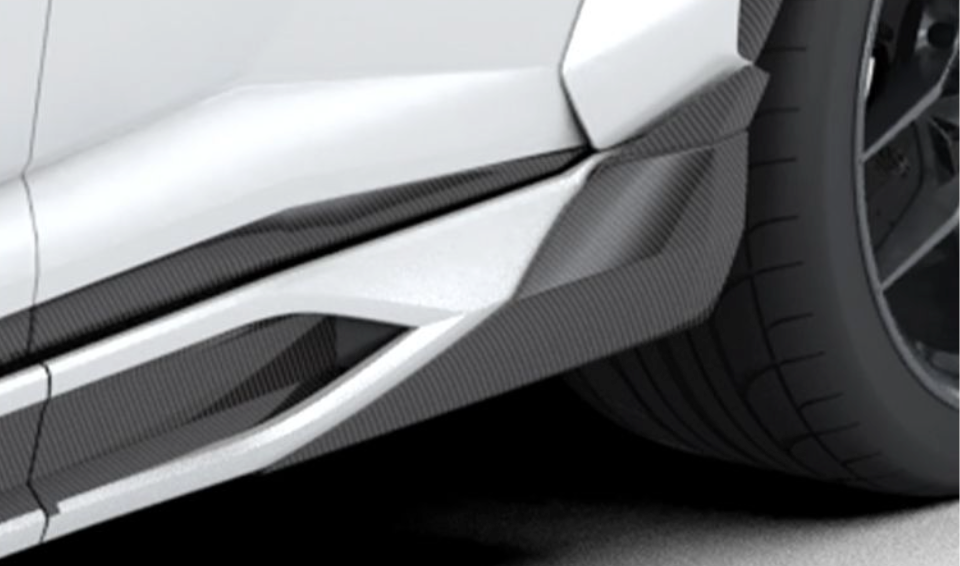 1016 Industries Lamborghini Urus SE Side Skirt Extensions 1016 Skirts