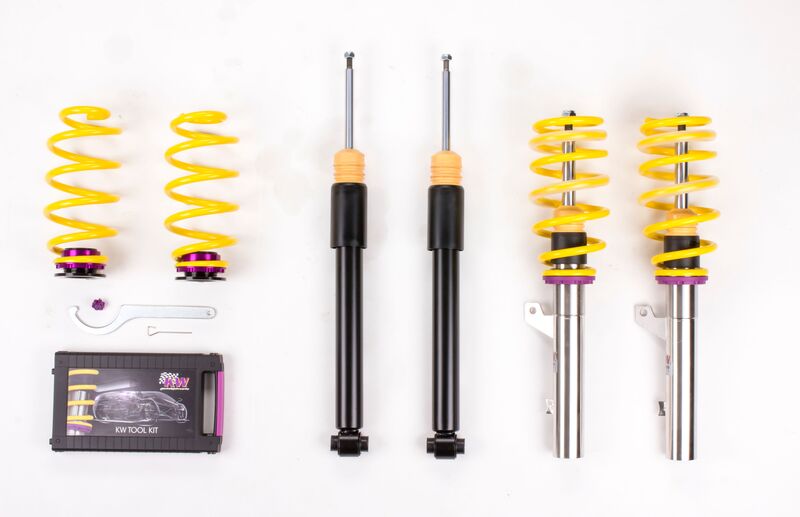 KW Coilover suspension V1 inox AUDI A3 (8V1, 8VK) 04/2012- (1021000G)