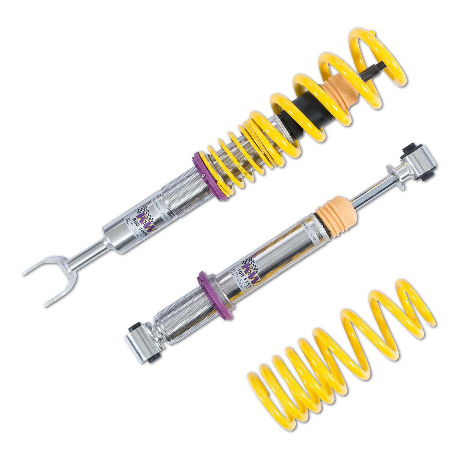 KW Coilover suspension V1 inox AUDI A4 Avant (8D5, B5) 11/1994-12/2002 (10210032)