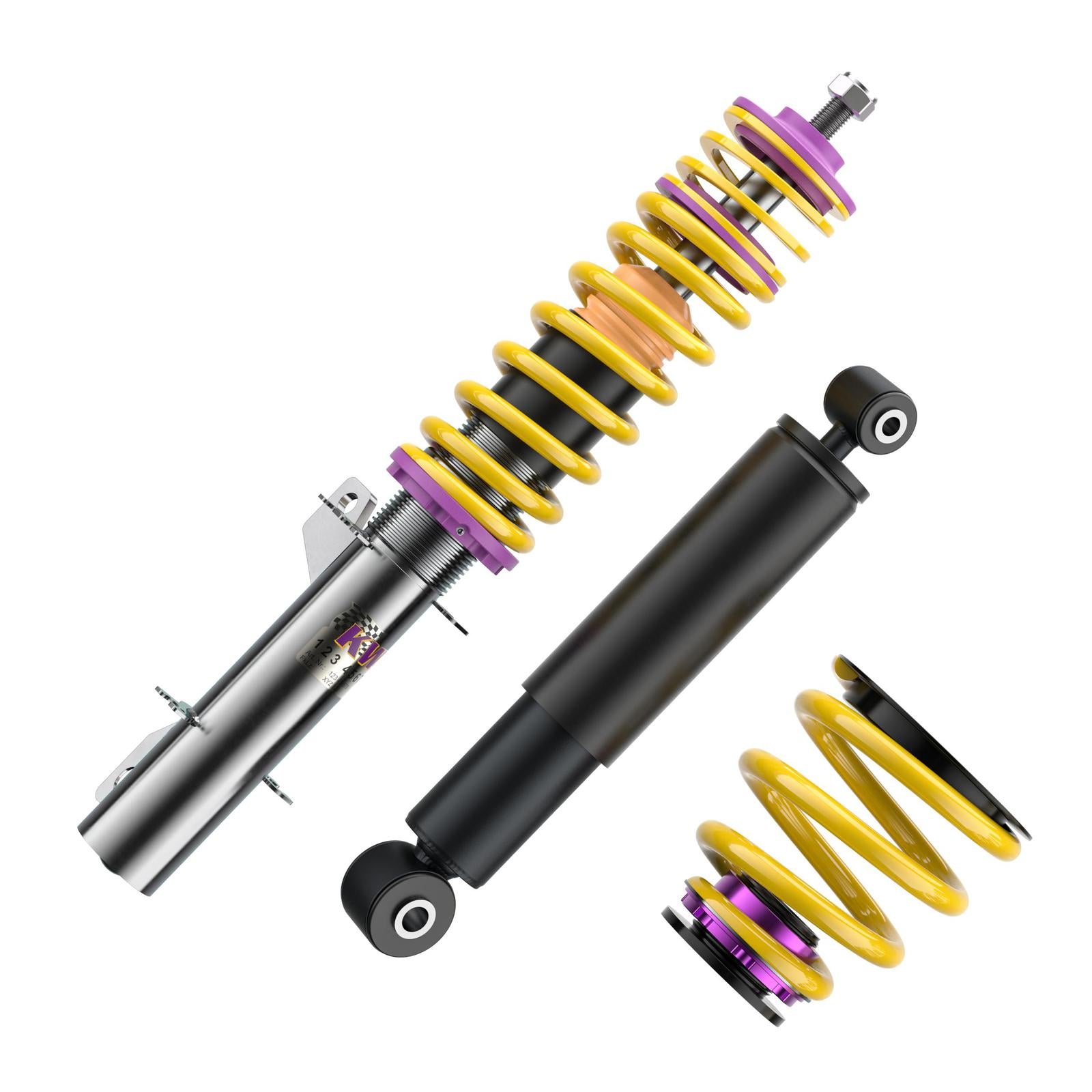 KW Coilover suspension V1 inox AUDI TT (8N3) 10/1998-06/2006