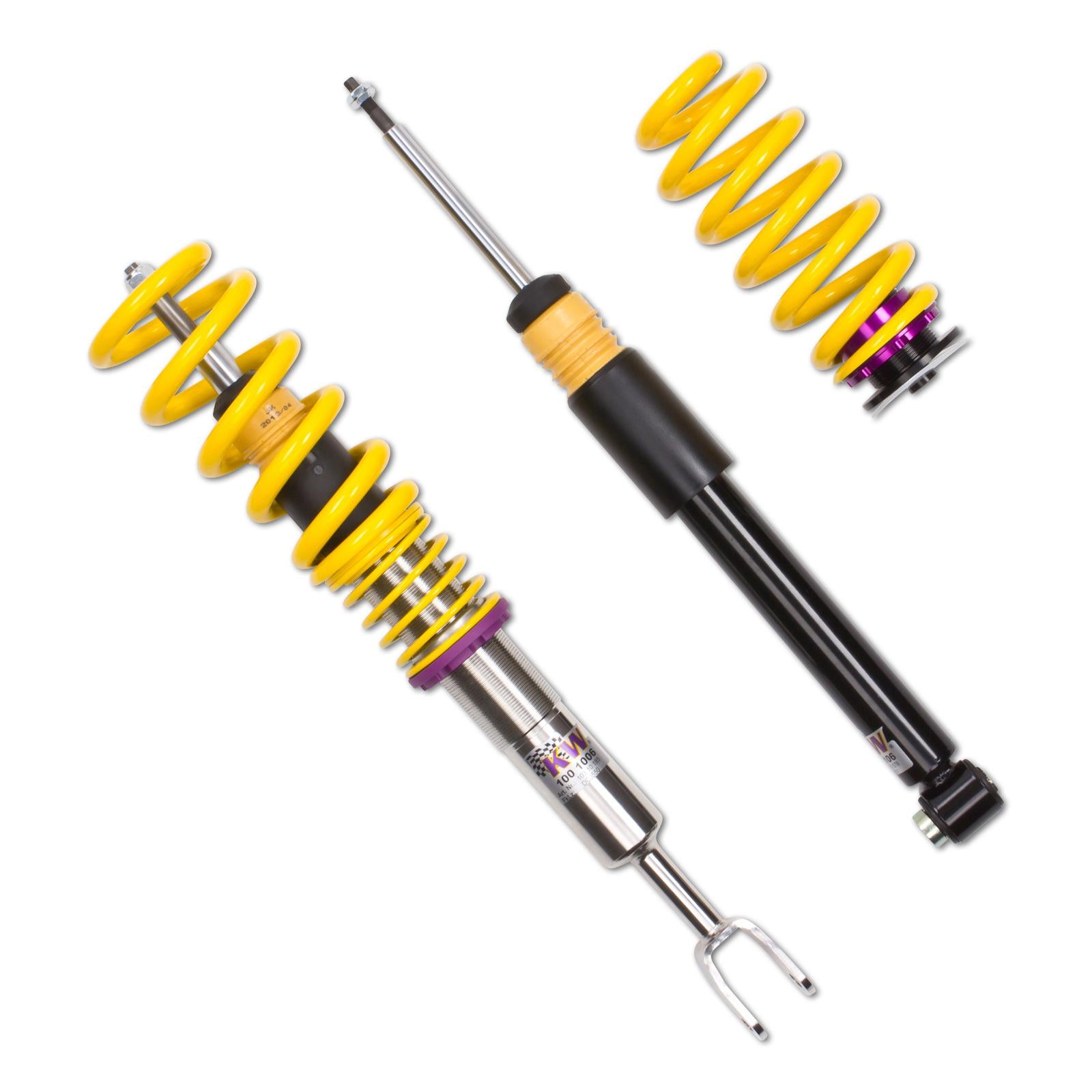 KW Coilover suspension V1 inox AUDI A4 Avant (8E5, B6) 02/2000-12/2005 (10210065)