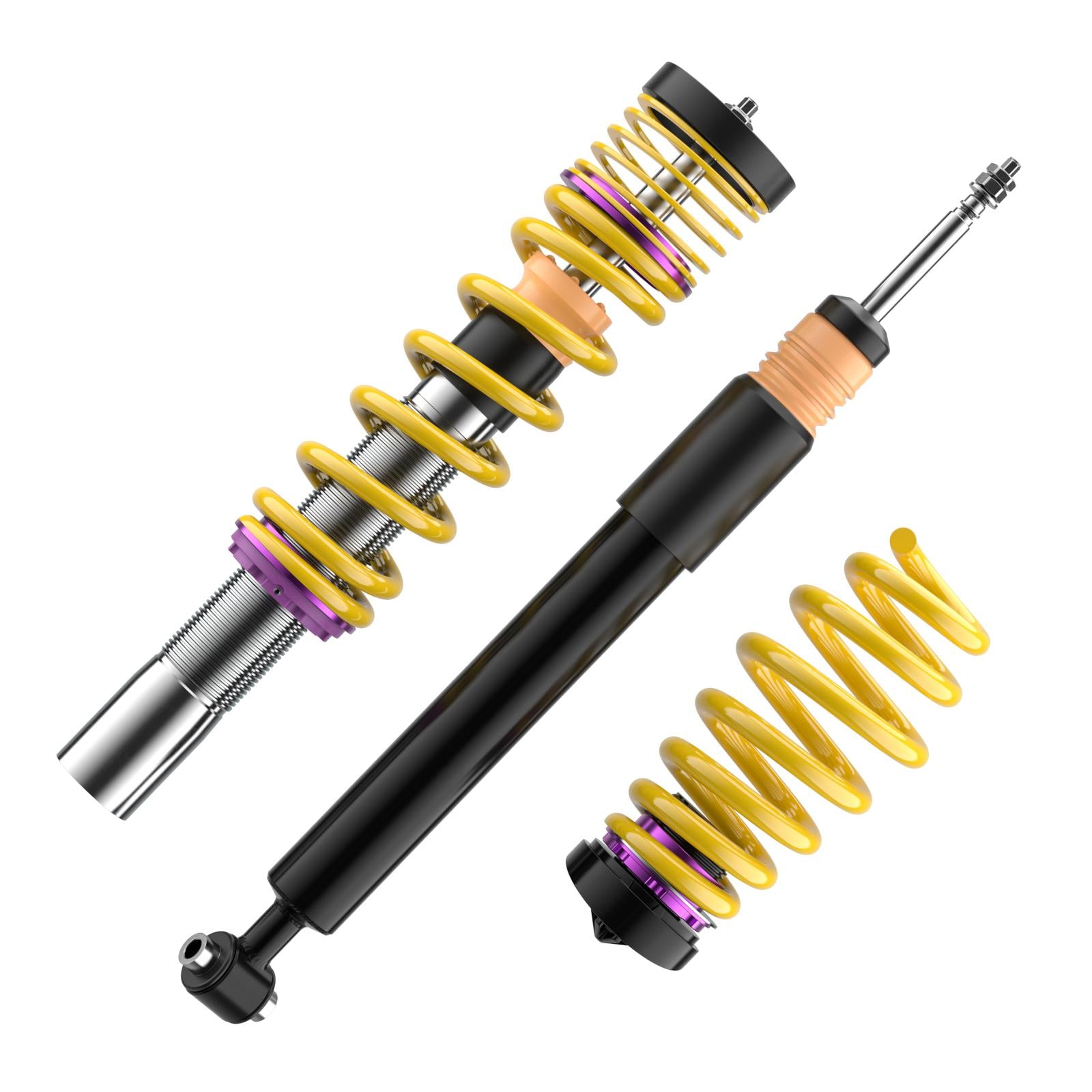 KW Coilover suspension V1 inox AUDI A4 (8W2, 8WC, B9) 05/2015- (102100AP)