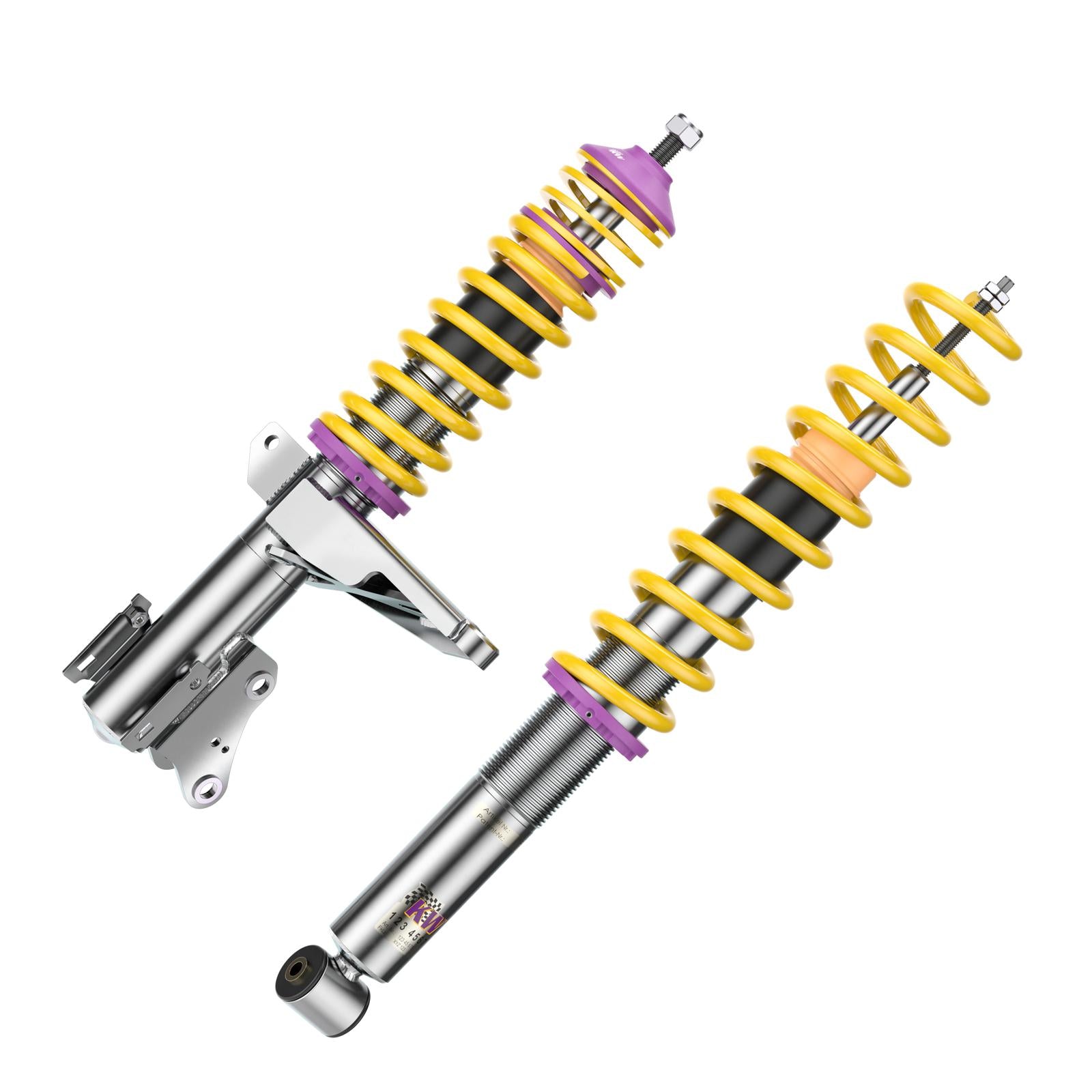 KW Coilover suspension V1 inox AUDI COUPE (89, 8B) 10/1988-12/1996 (10210902)