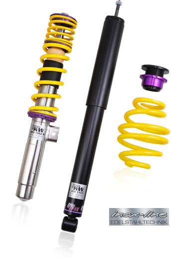 KW Coilover suspension V1 inox (incl. deactivation for electronic dampers) ALFA ROMEO MITO (955_) 08/2008- (10215019)