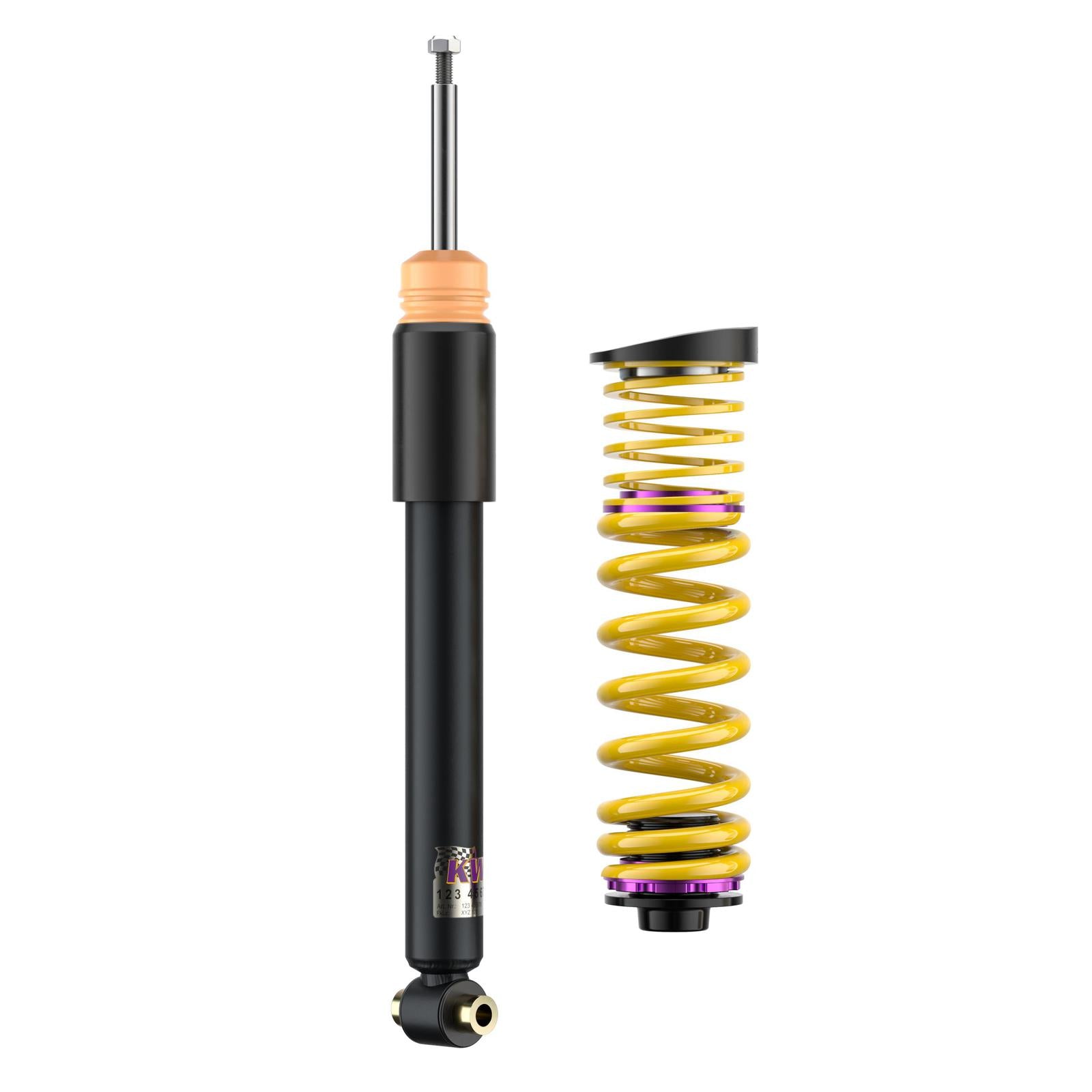 KW Coilover suspension V1 inox (incl. deactivation for electronic dampers) BMW 3 (F30, F80) 03/2011-10/2018 (1022000G)