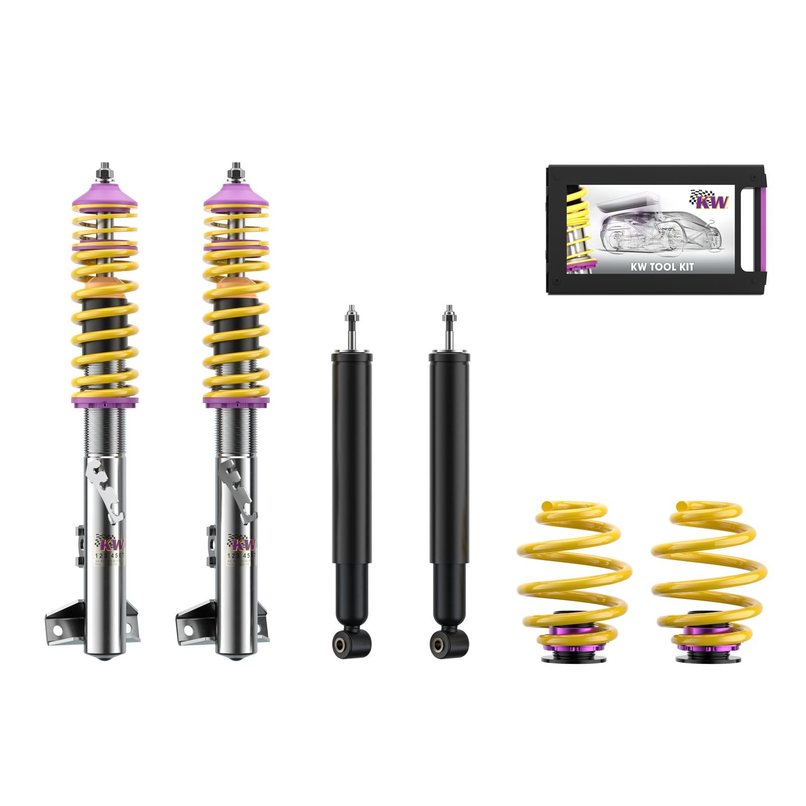 KW Coilover suspension V1 inox BMW 3 Compact (E36) 01/1994-08/2000