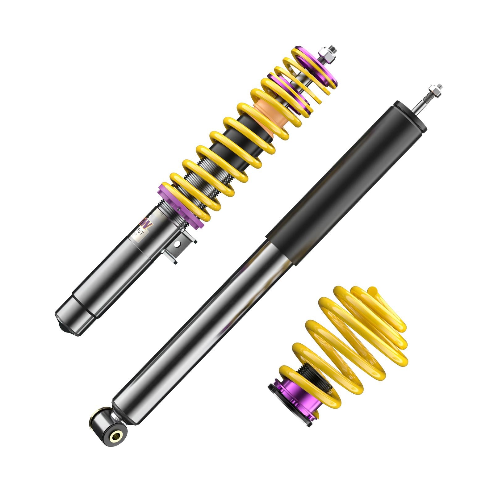 KW Coilover suspension V1 inox BMW 3 Coupe (E46) 12/1998-07/2006 (10220022)
