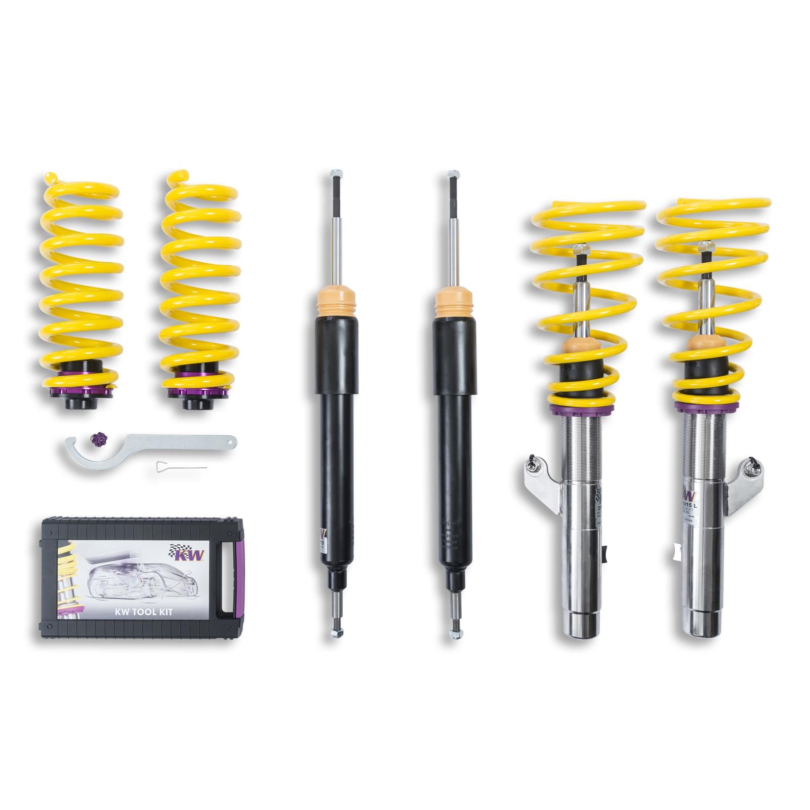 KW Coilover suspension V1 inox BMW 3 Touring (E91) 12/2004-12/2012 (10220033)