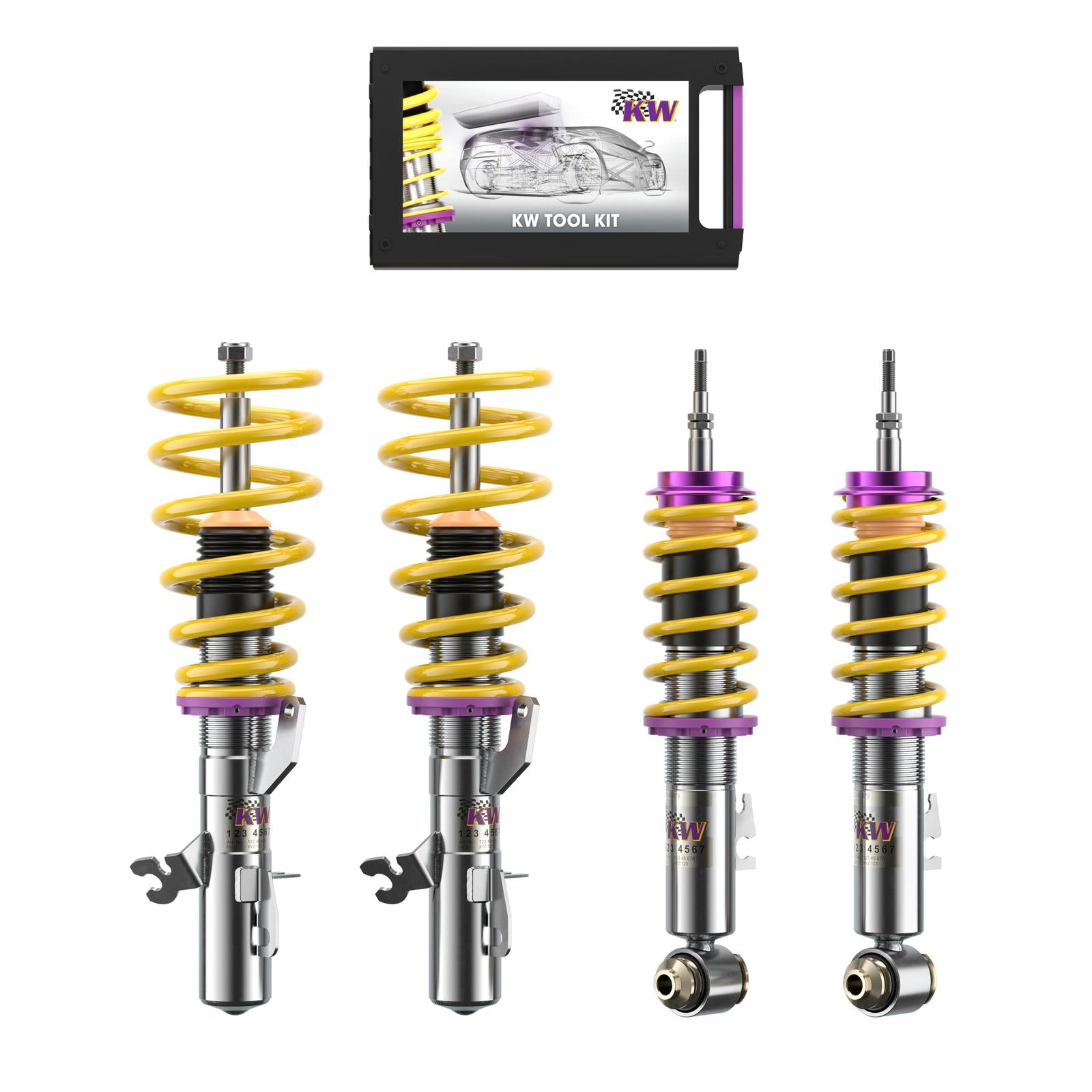KW Coilover suspension V1 inox MINI (R56) 11/2005-01/2014 (10220070)