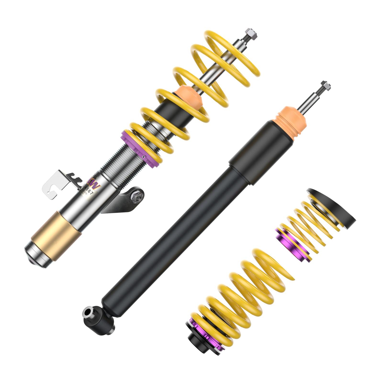 KW Coilover suspension V1 inox (incl. deactivation for electronic dampers) BMW 3 Touring (F31) 07/2012-06/2019 (102200AE)