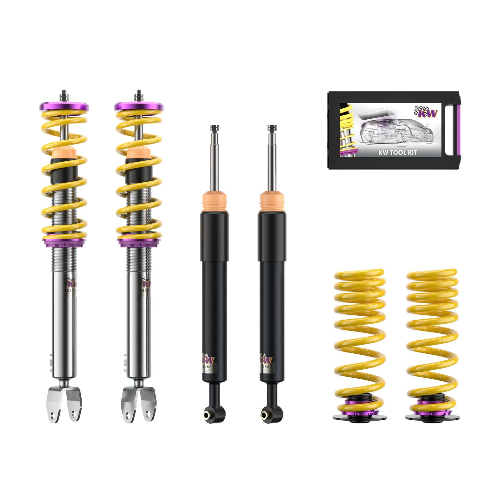 KW Coilover suspension V1 inox MERCEDES-BENZ E-CLASS (W213) 01/2016-