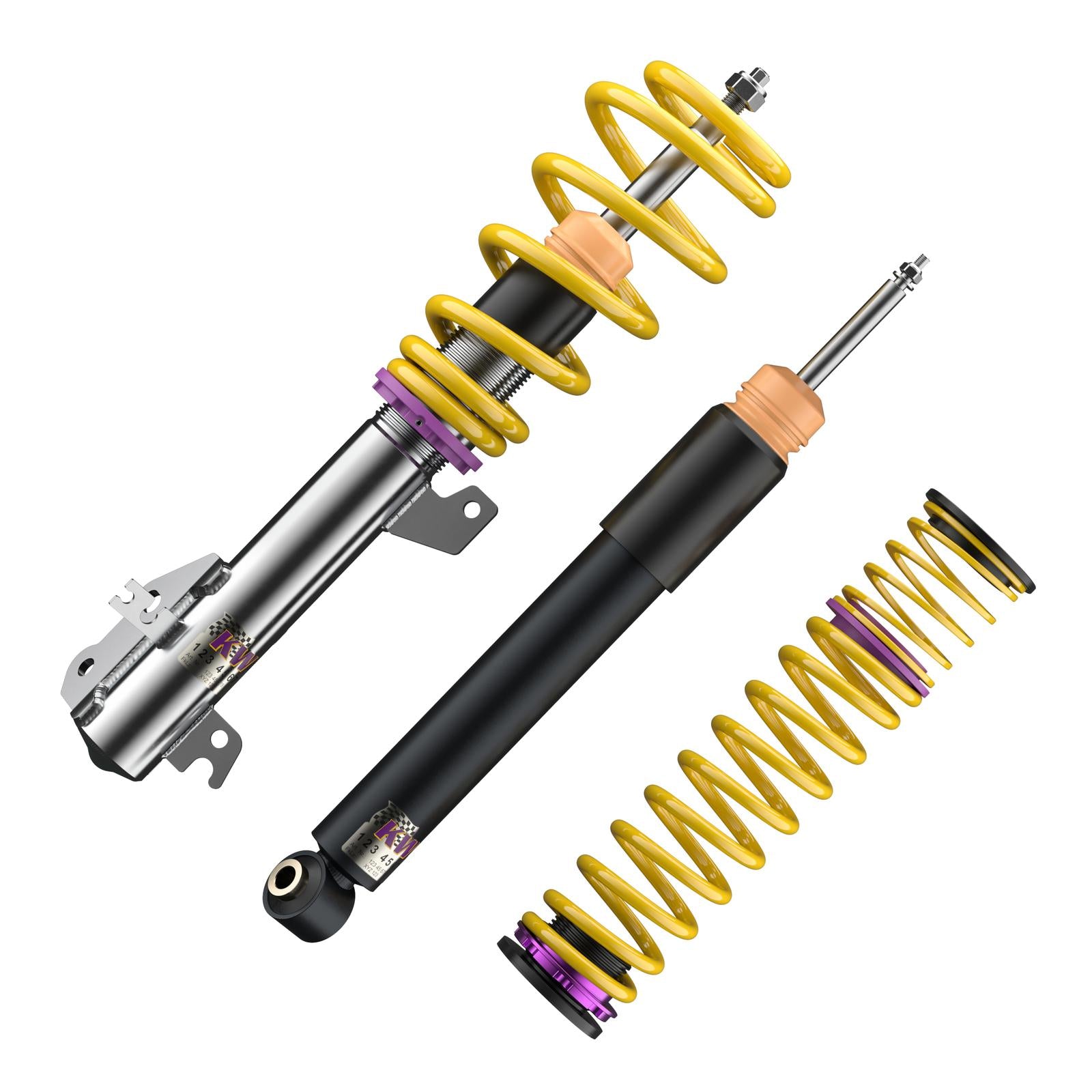 KW Coilover suspension V1 inox for Jeep Avenger 12/2022-