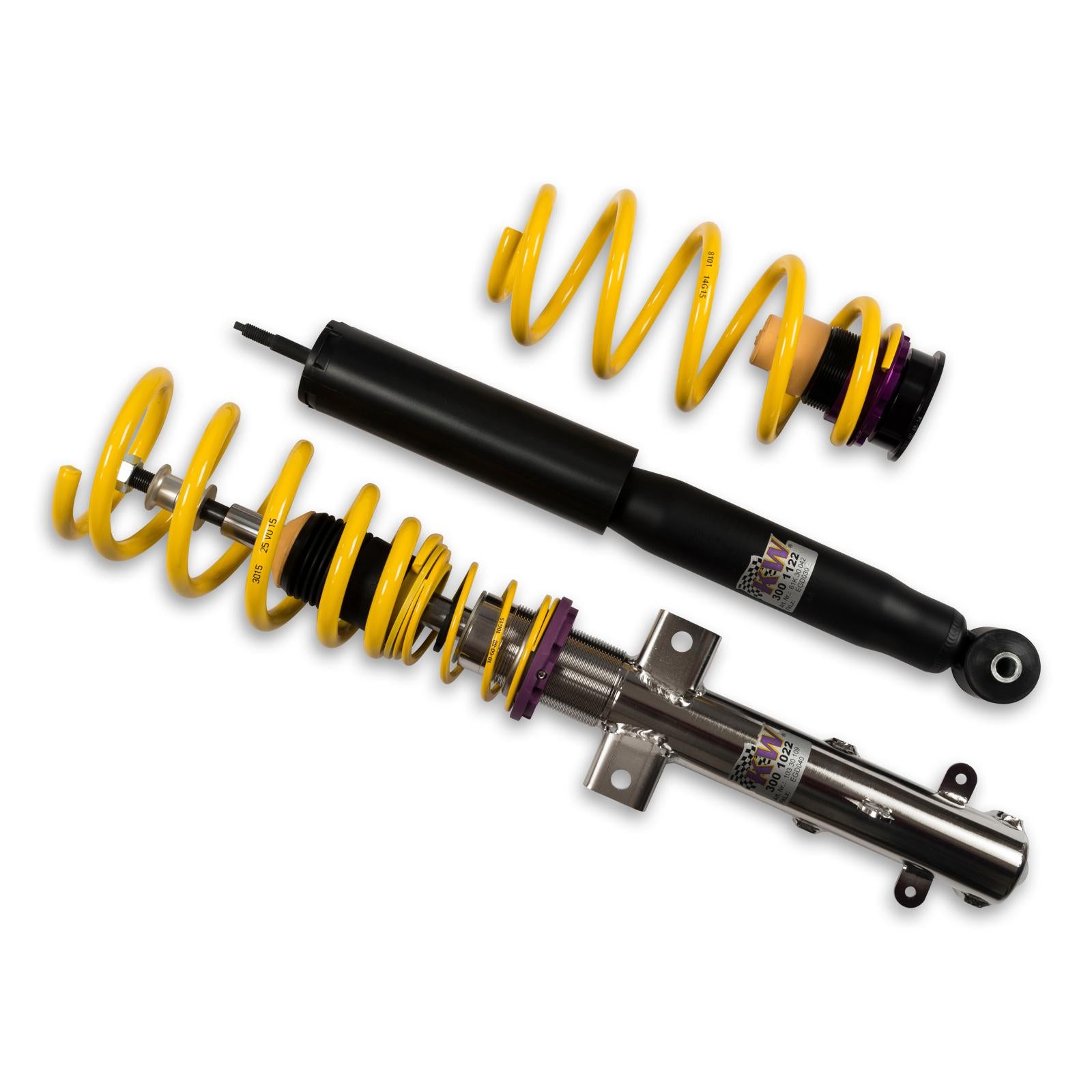 KW Coilover suspension V1 inox FORD USA MUSTANG Coupe 12/2004-