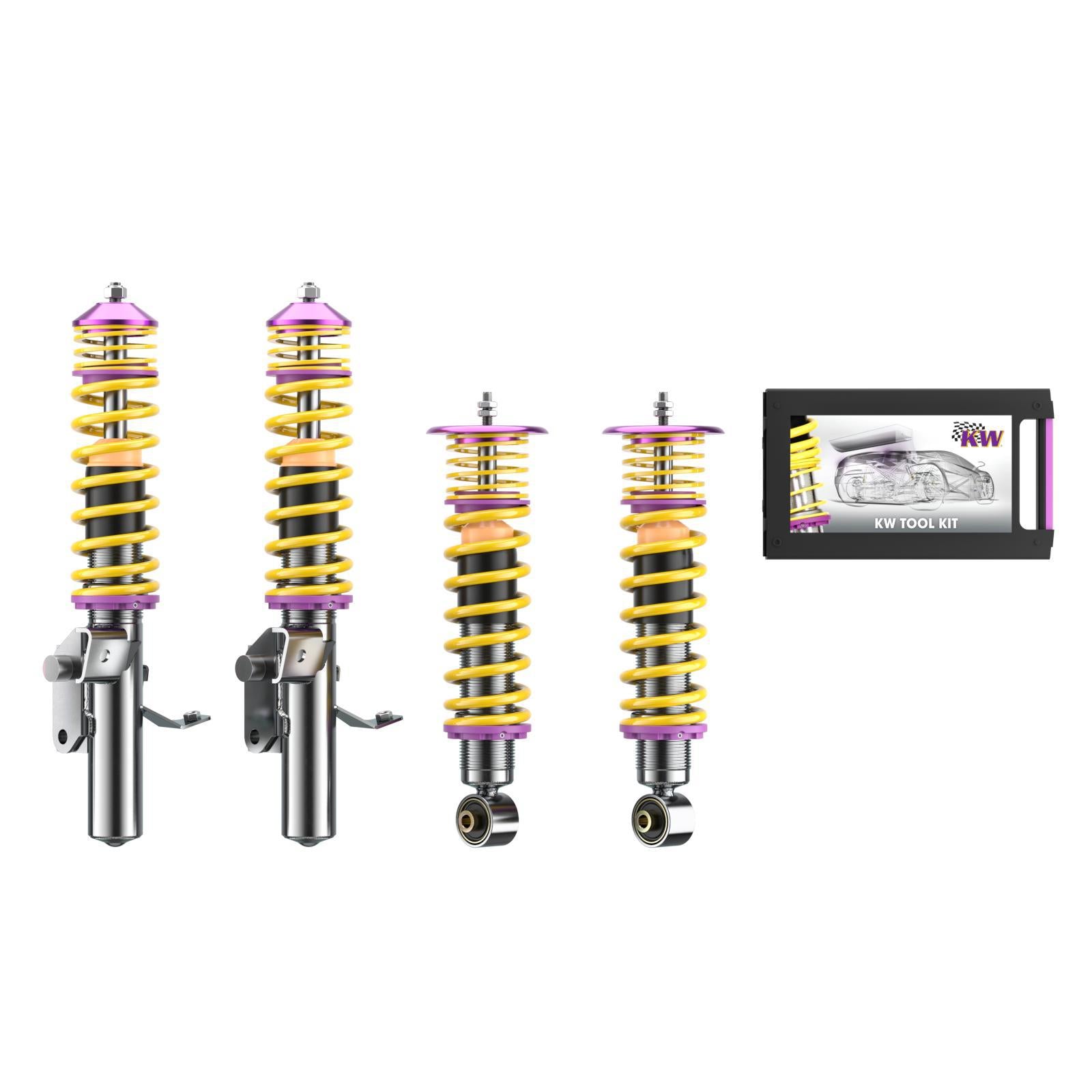 KW Coilover suspension V1 inox SUBARU BRZ 06/2012-