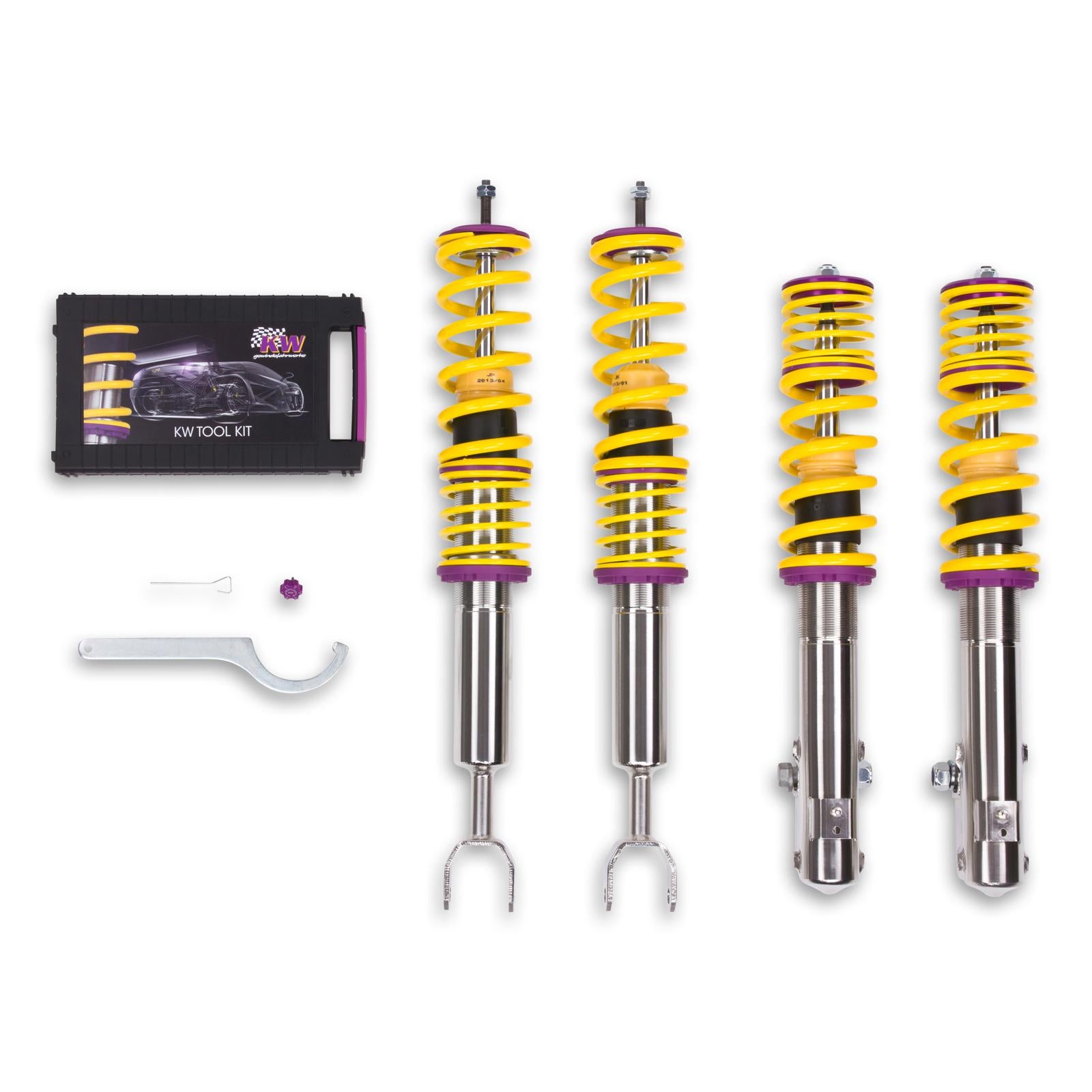 KW Coilover suspension V1 inox MITSUBISHI LANCER VII (CS_A, CT_A) 03/2000-12/2013