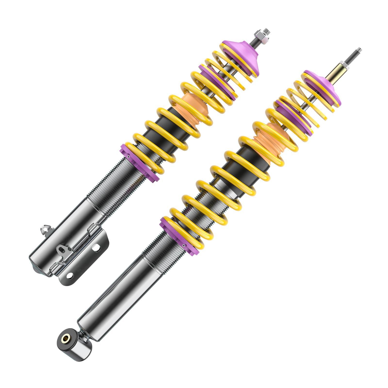 KW Coilover suspension V1 inox VW GOLF Mk II (19E, 1G1) 08/1983-12/1992 (10280002)