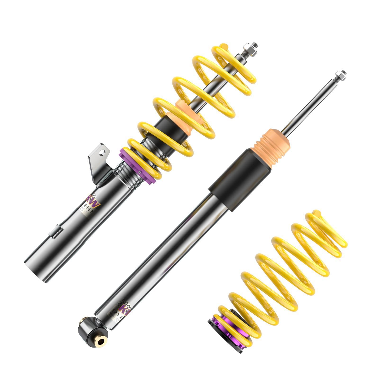 KW Coilover suspension V1 inox (incl. deactivation for electronic dampers) SEAT LEON (5F1) 09/2012- (1028000R)
