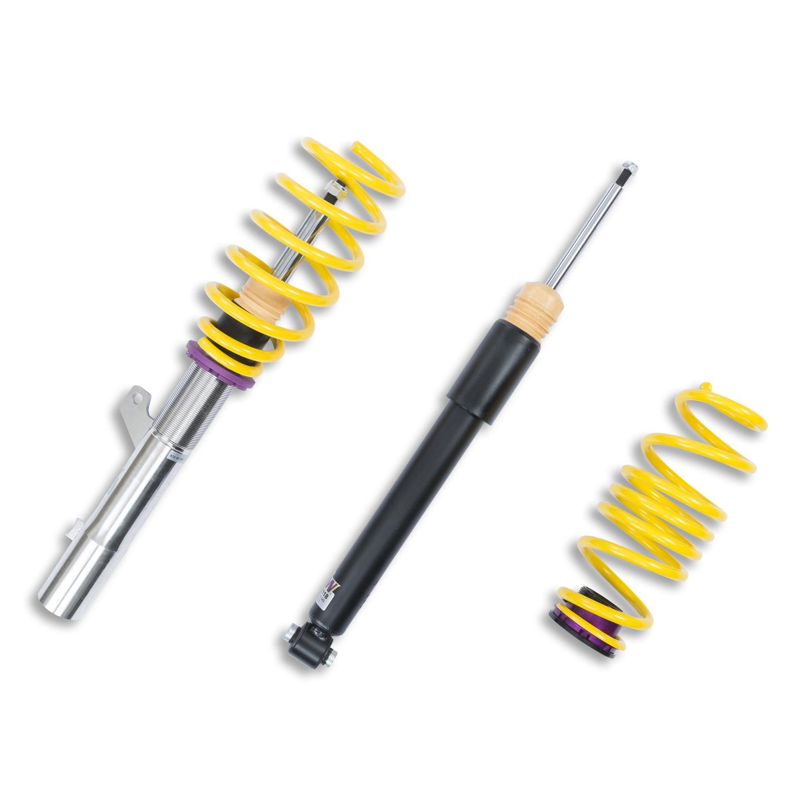 KW Coilover suspension V1 inox AUDI A3 Convertible (8V7, 8VE) 10/2013- (1028000U)