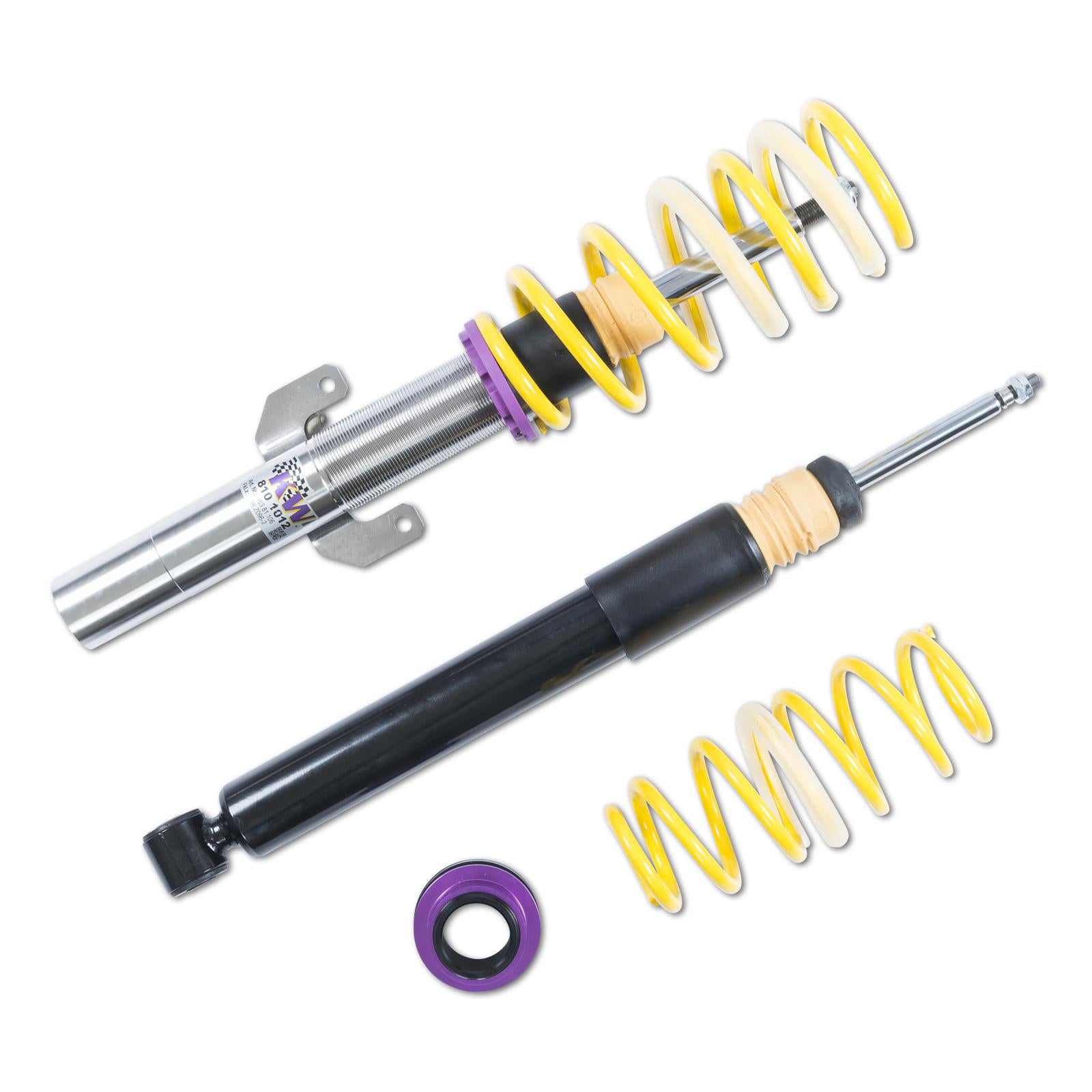 KW Coilover suspension V1 inox SEAT IBIZA Mk V (KJ1) 01/2017-