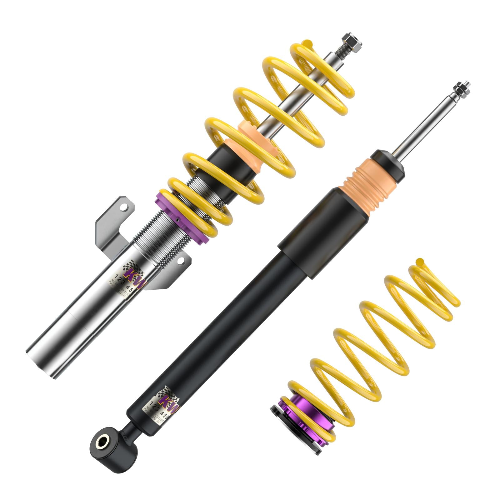 KW Coilover suspension V1 inox VW Polo (AW1, BZ1) 06/2017-