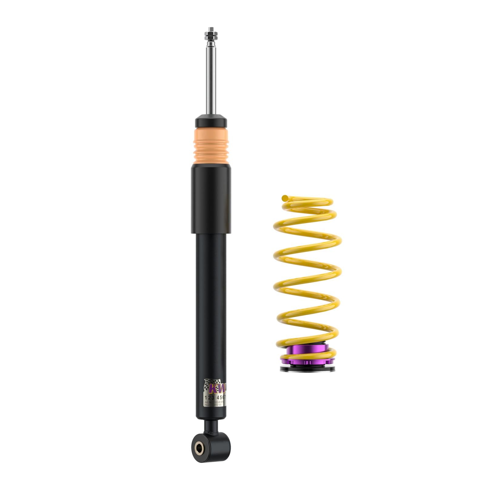 KW Coilover suspension V1 inox VW Polo (AW1, BZ1) 06/2017-